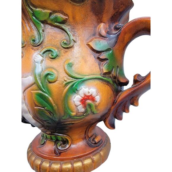 Resin Decorative Victorian Style Vase - Picture 3 of 10